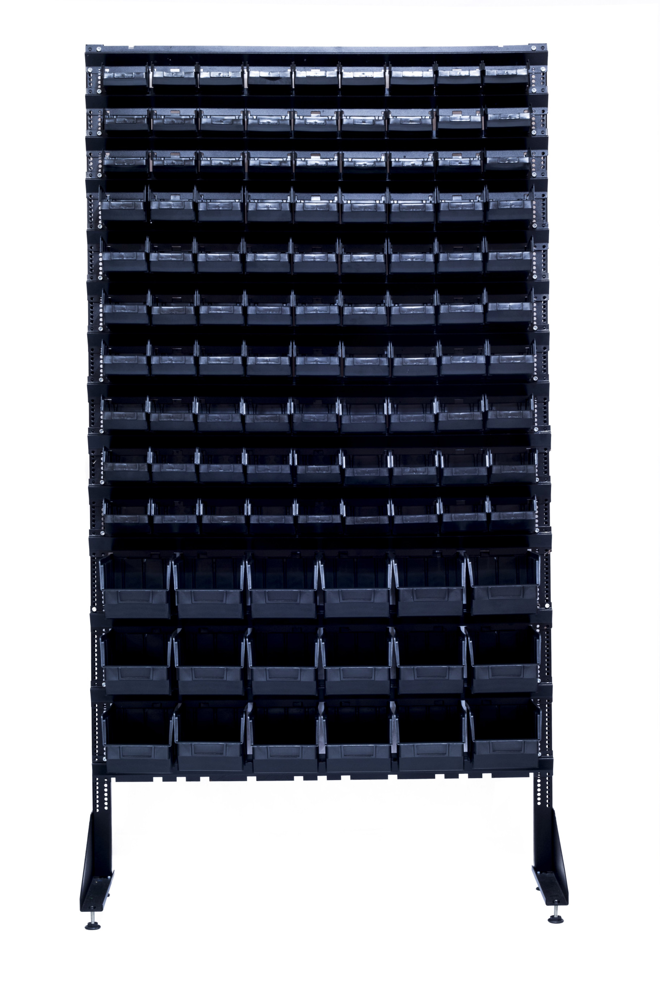 Стеллаж с пластиковыми ящиками 1801-3/7/3 CH