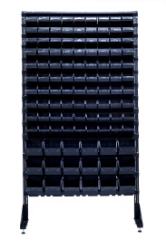 Стеллаж с пластиковыми ящиками 1801-3/7/3 CH