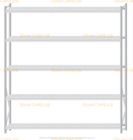 Стеллаж MS Pro Z 3000x2700x400 (5 ярусов)