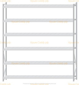 Стеллаж MS Pro Z 3000x2700x400 (6 ярусов)