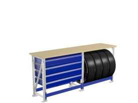 Верстак ПРАКТИК Master M100.MF1.MF1.MF1.400.000