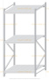 Стеллаж MS Pro Z 2000x900x1000 (3 яруса)