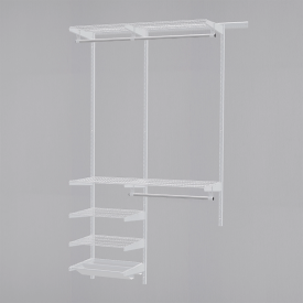 Гардеробная система ПРАКТИК Home Прихожая Medium 5 белая