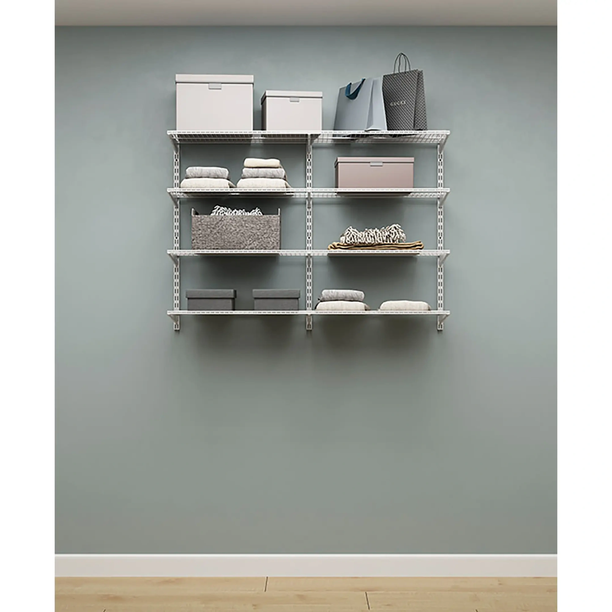 Гардеробная система ПРАКТИК Home Прихожая Light 4 белая