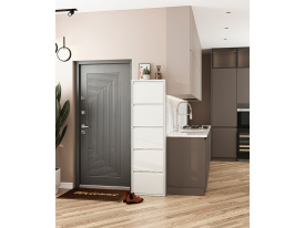 Обувница Практик ОМ-4 белая