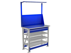 Верстак ПРАКТИК Master MT100.MF1.MF1.113