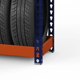 Стеллаж металлический Профи-Т для шин 2500х1540х455 (4 уровня)