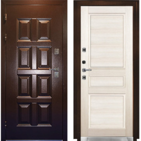 Дверь ВИНТЕР 100-2050/980/ L Дуб белёный