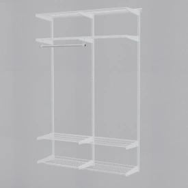 Гардеробная система ПРАКТИК Home Прихожая Medium 9 белая