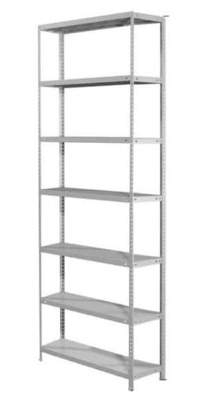 Стеллаж MS Strong 2550x700x300 (7 полок)