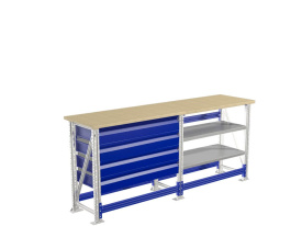 Верстак ПРАКТИК Master M100.MF1.MF1.MF1.400.002