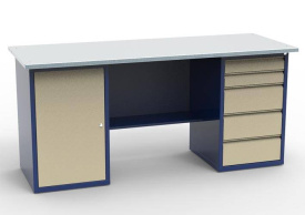 Верстак комбинированный двухтумбовый - СВ-2Т.01.05.19