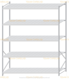 Стеллаж MS Pro Z 3000x2400x1000 (5 ярусов)