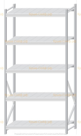 Стеллаж MS Pro Z 2500x1200x600 (5 ярусов)