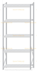 Стеллаж MS Pro Z 3000x1200x500 (5 ярусов)