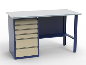 Верстак с одной тумбой - СВ-1Т.06.00.14