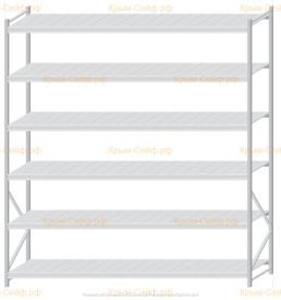 Стеллаж MS Pro Z 3000x2700x800 (6 ярусов)