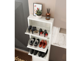 Обувница Практик ОМ-5 белая