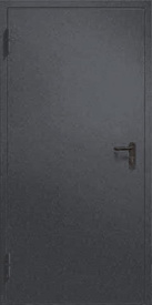 Дверь 2080*980 EI-60 графитовая (RAL 7024)
