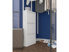 Обувница Практик ОМ-5 белая